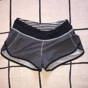 Lululemon speed short gray/pink accents